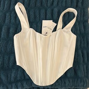 NWT Bardot Revolve Corset Size 2